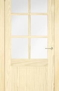 Siseuks mänd oksavaba, 6 klaasiga, SUM-13