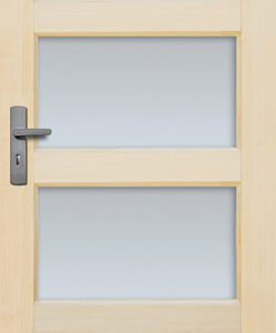 Siseuks mänd oksavaba 4-klaaspaneeliga, SUM-4