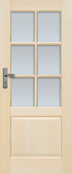 Siseuks mänd oksavaba 6-klaasruuduga, SUM-8