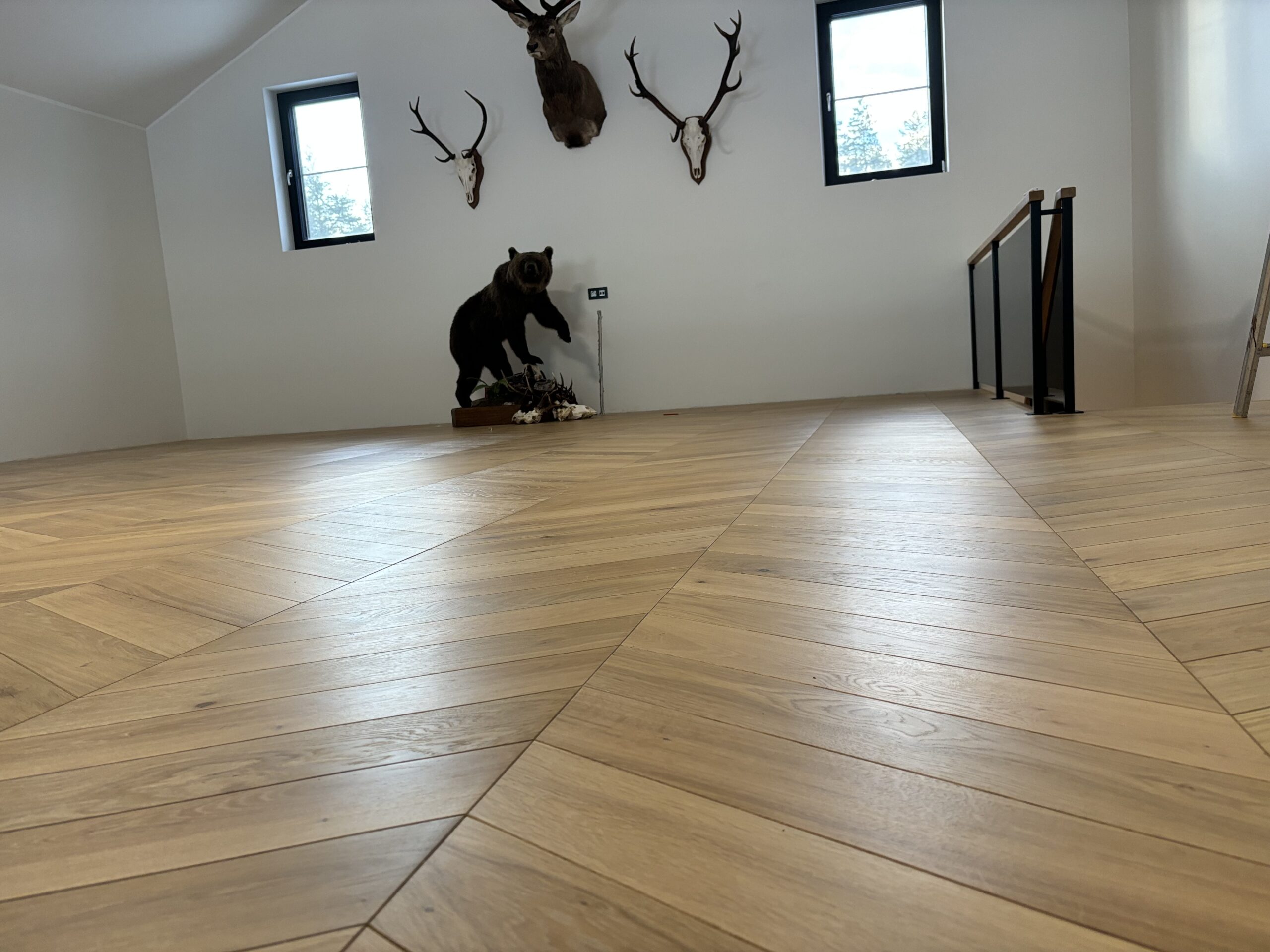 Laudparkett tamm, PRANTSUSE KALASABA, õlitatud või lakitud - Image 3